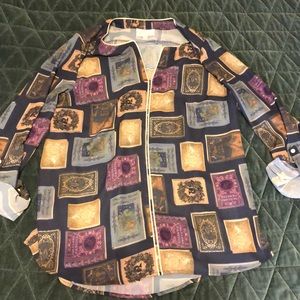 ModCloth “bookworm” blouse. Excellent condition.